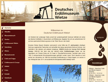 Tablet Screenshot of erdoelmuseum.de